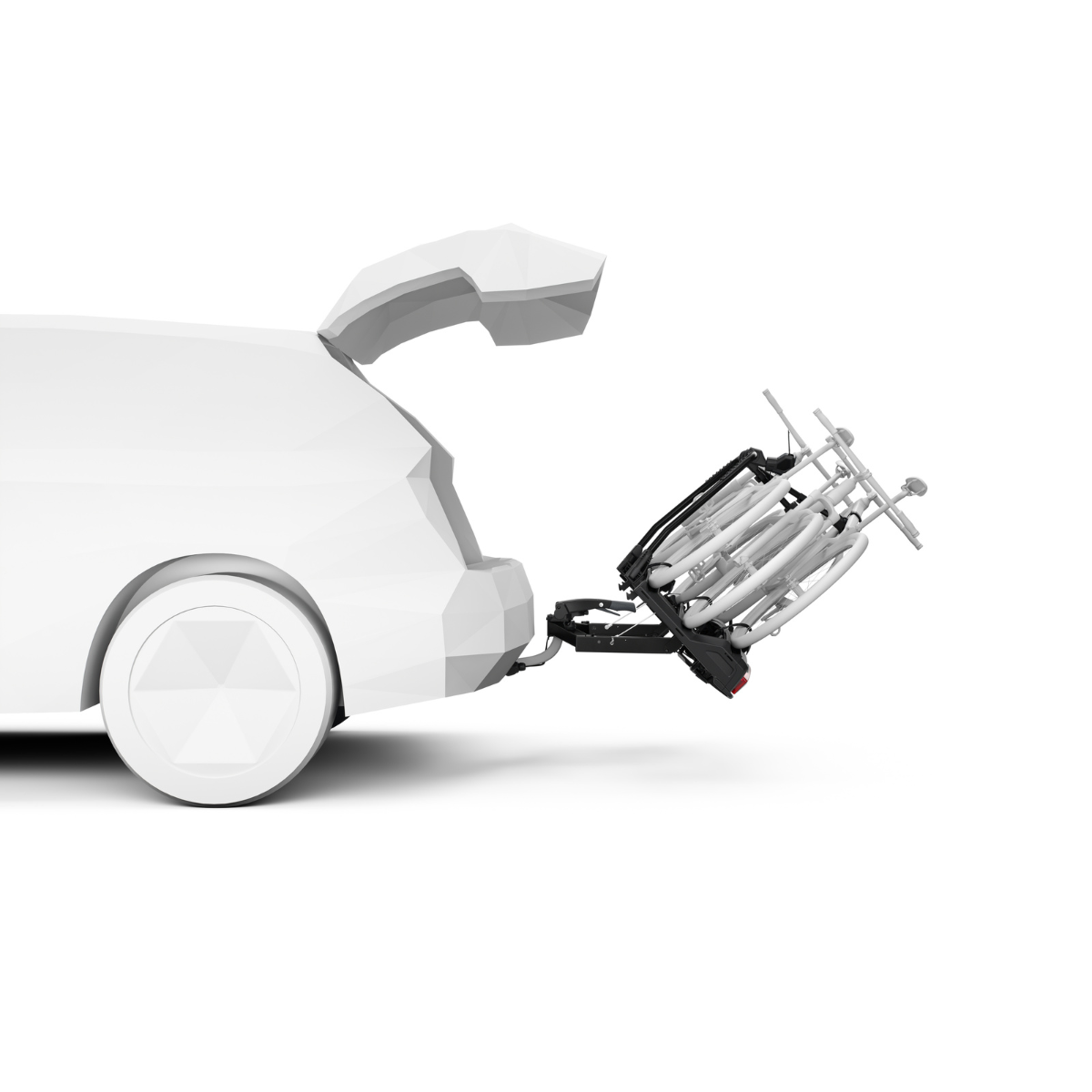 THULE VeloSpace 3 Fahrradträger für 4 Räder 3+1 inkl. Erweiterung THULE 9033100 VeloSpace 3 Fahrradtraeger fuer 4 Raeder 3-1 inkl. Erweiterung