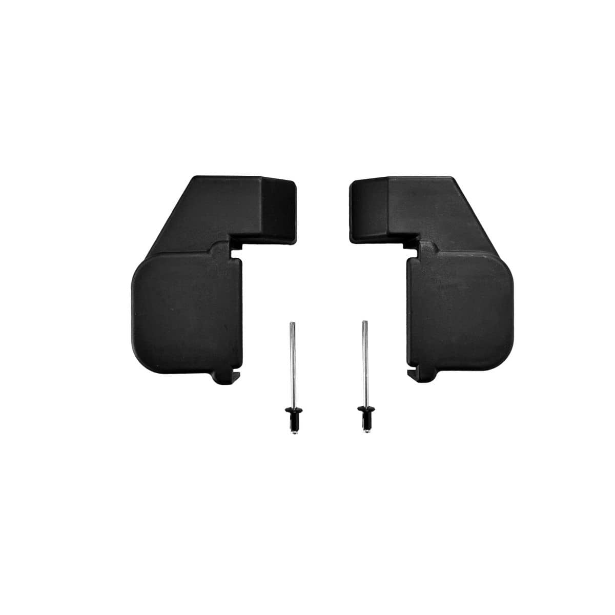 Ersatzteil EUFAB Endkappen Set (2 tlg.) für SD260 silber/black Ersatzteil EUFAB Endkappen Set -2 tlg.- fuer SD260 silber-black - 91275
