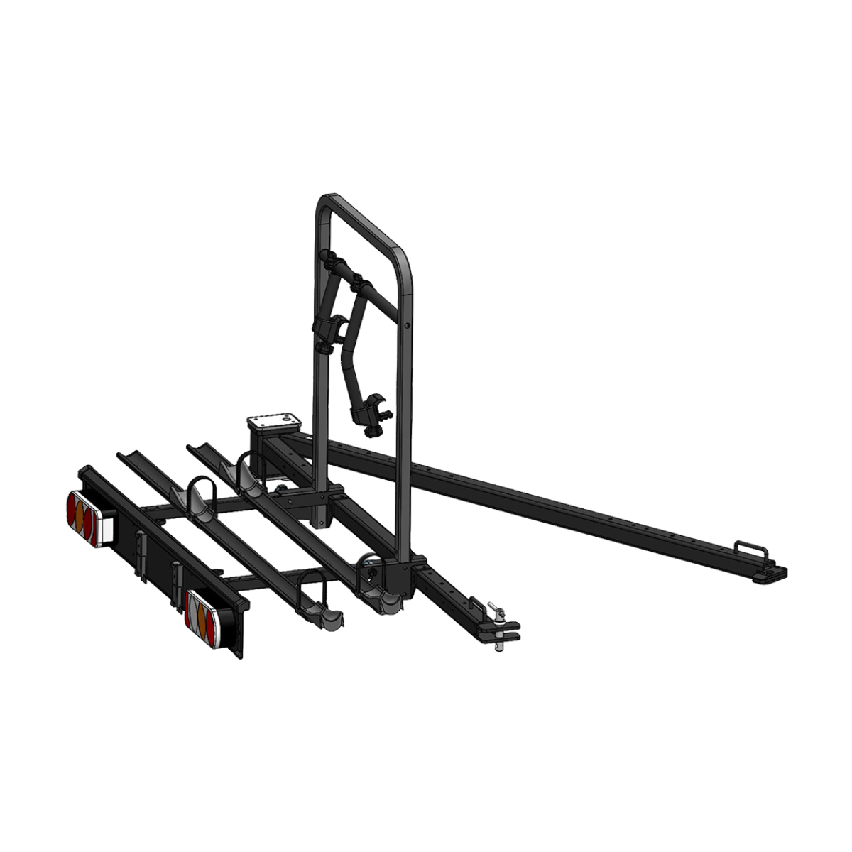 ENDURO Fahrradtraeger SESAMO mit Schwingmechanismus- Black - 50400