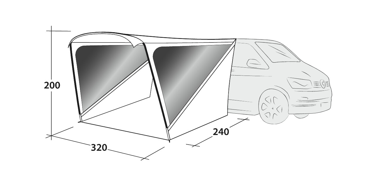 Outwell Sonnendach Touring Shelter - 111449