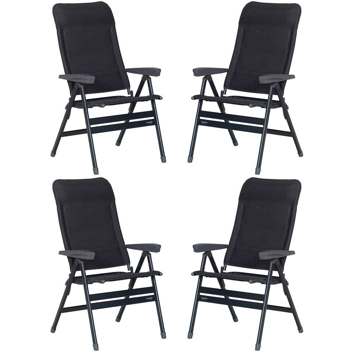 Set WESTFIELD Advancer XL Stuhl anthracite grey 4 Stuehle - Performance Series - 201-883 AG