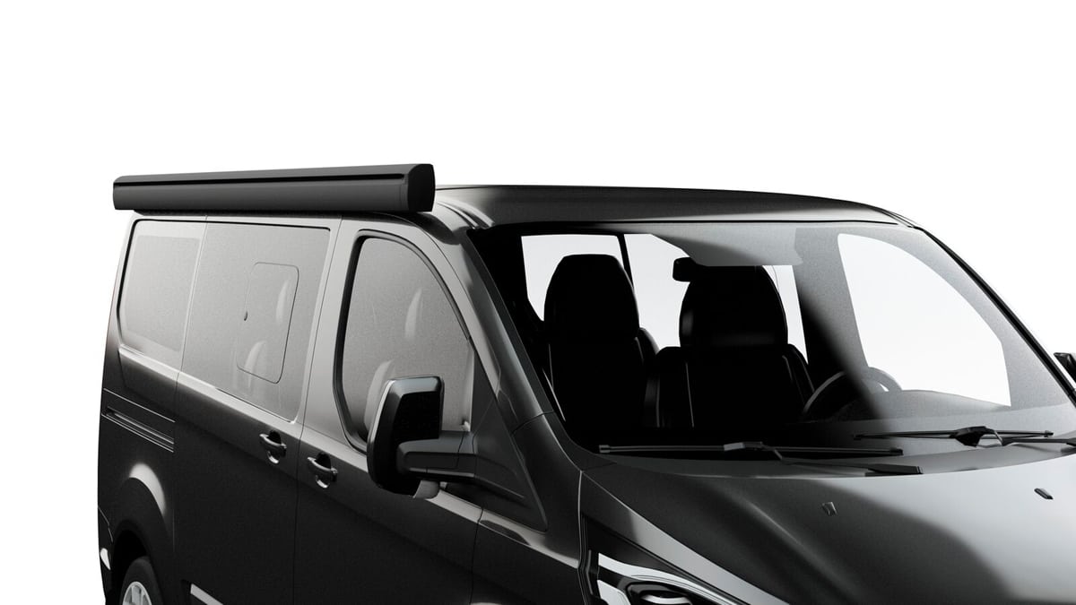 FIAMMA Markise F43 Van 270 Deep black inkl- Adapterkit VW T4 Bj. 1990 - 2003 H1 L1 auch Lift Roof-08833A02R 98655-292