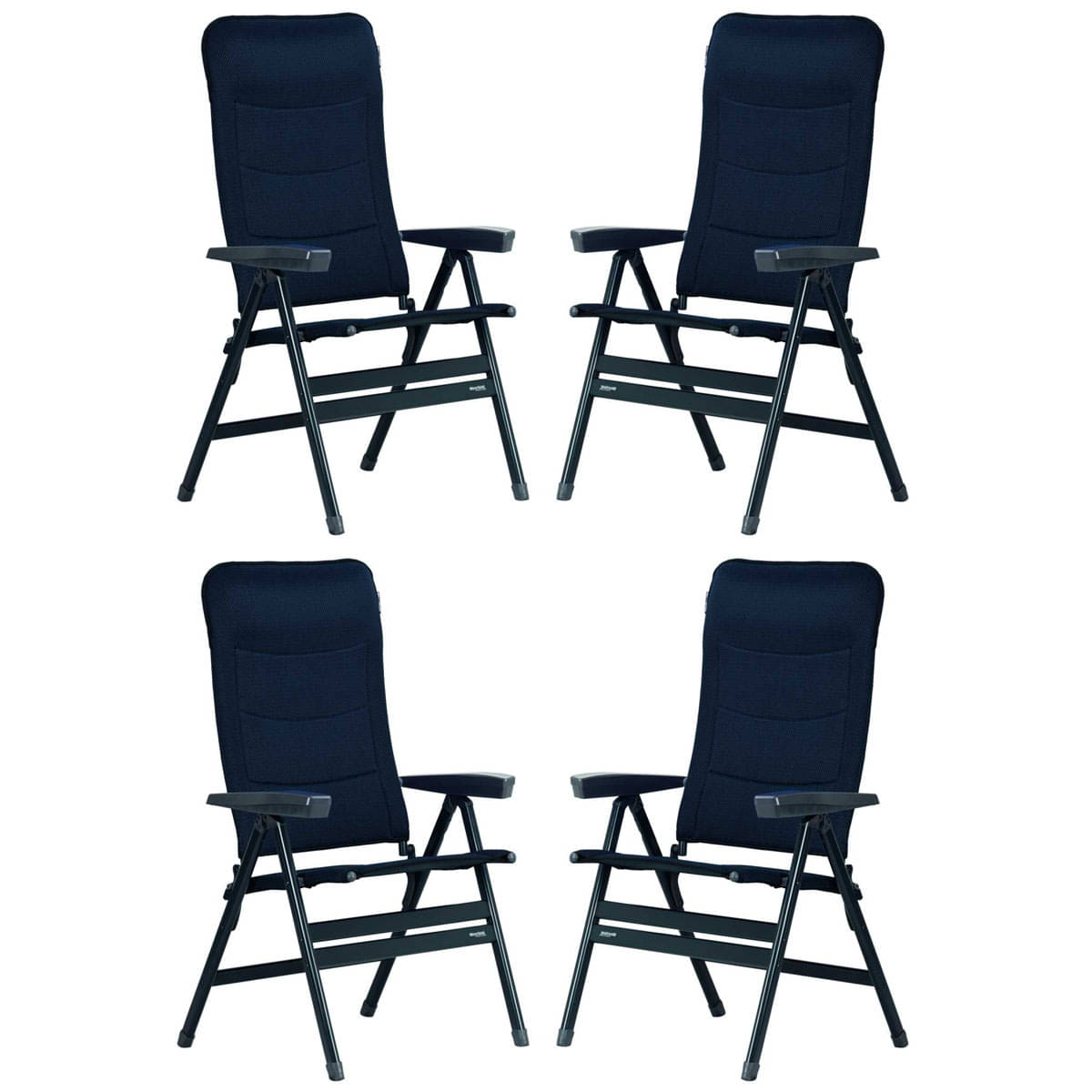 Set WESTFIELD Advancer XL night blue 4 Stuehle - Performance Series - 201-883 NB