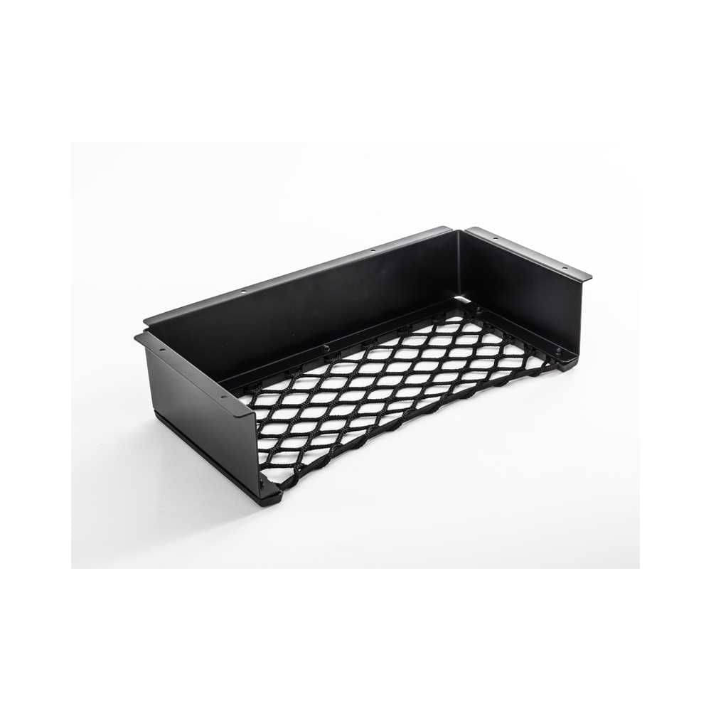 CARBEST Ablagenetz mit Aluminiumrahmen Groesse L- schwarz- 440x225x80 mm - 461944