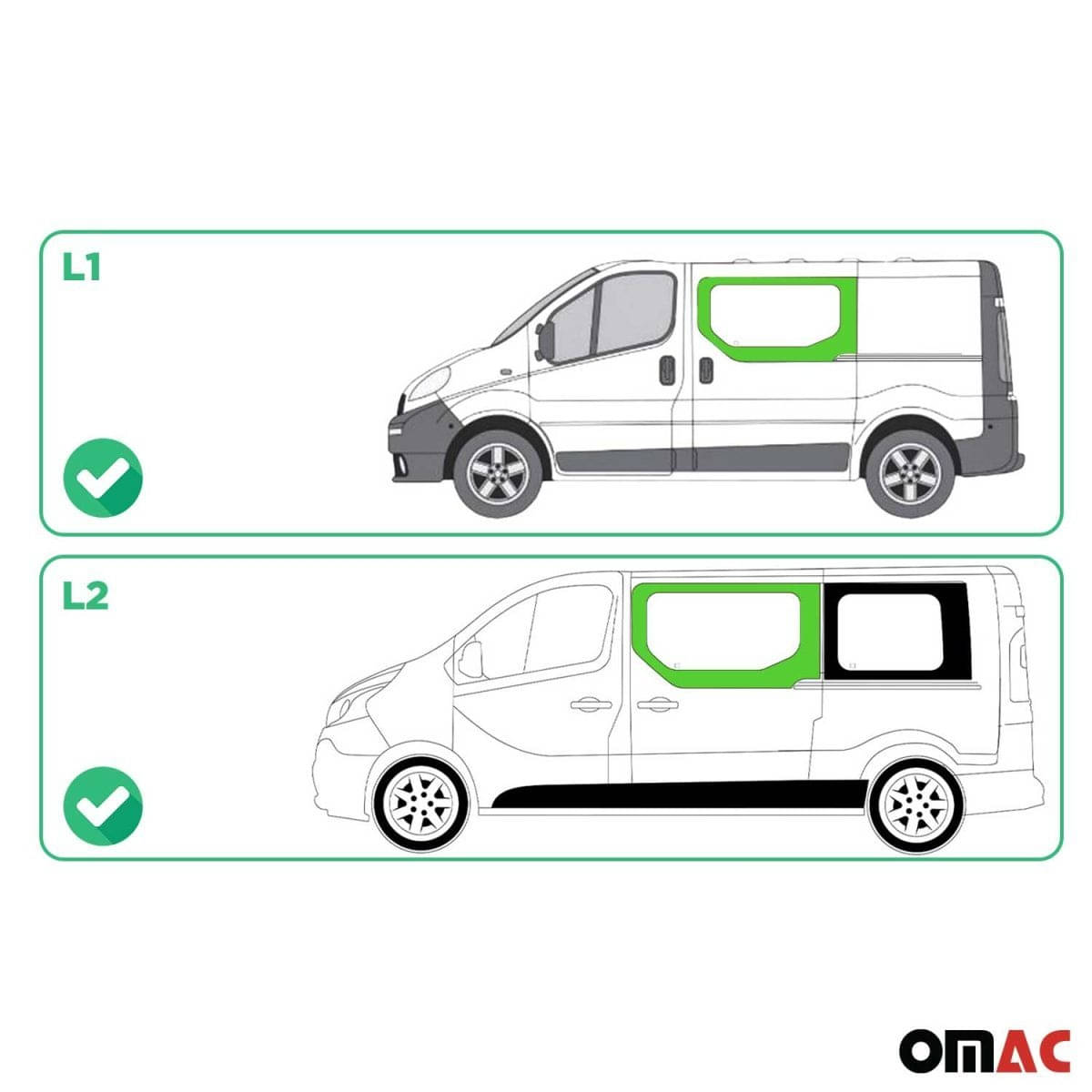 OMAC Seitenfenster Seitenscheibe Renault Trafic L1/L2 Bj. 2001-2014 Schiebetür Rechts OMAC Seitenfenster Seitenscheibe Renault Trafic L1-L2 Bj. 2001-2014 Schiebetuer Rechts - A050929