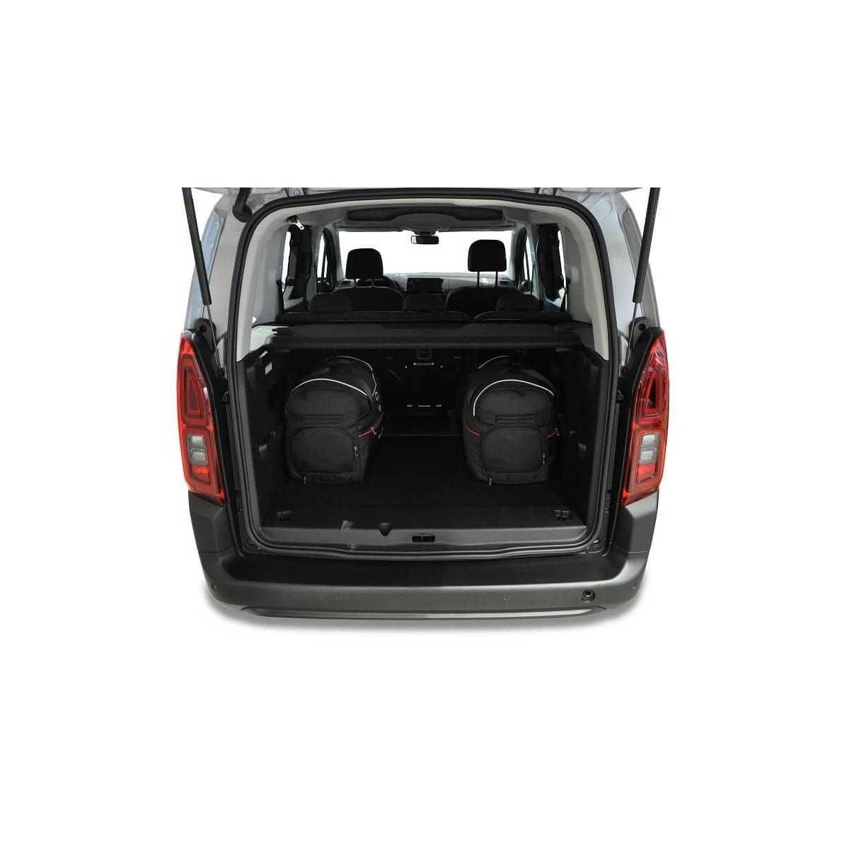 KJUST Kofferraum Taschen Set fuer TOYOTA PROACE CITY VERSO ab Bj. 2019 5er-Set - 7041048