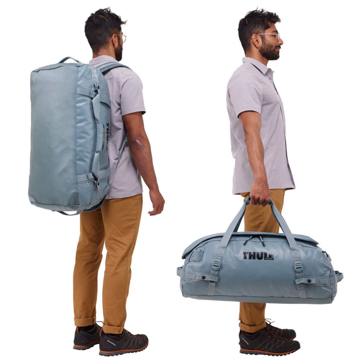 THULE Chasm Recycled Reisetasche 70 L - Teichgrau - 3204996
