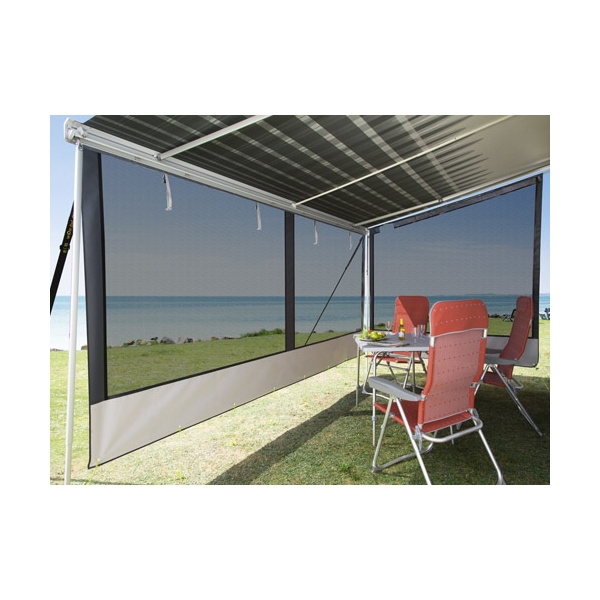 DWT Vorderwand Happy Sun 240 cm schwarz