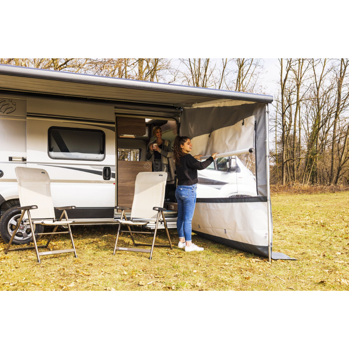 Seitenwand FIAMMA Side W Pro F45 Shade rechts - 07975-02-