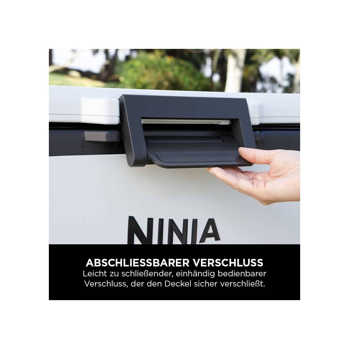NINJA FrostVault 28L Kuehlbox mit Trockenzone- Wolkenweiss - FB131EUWH