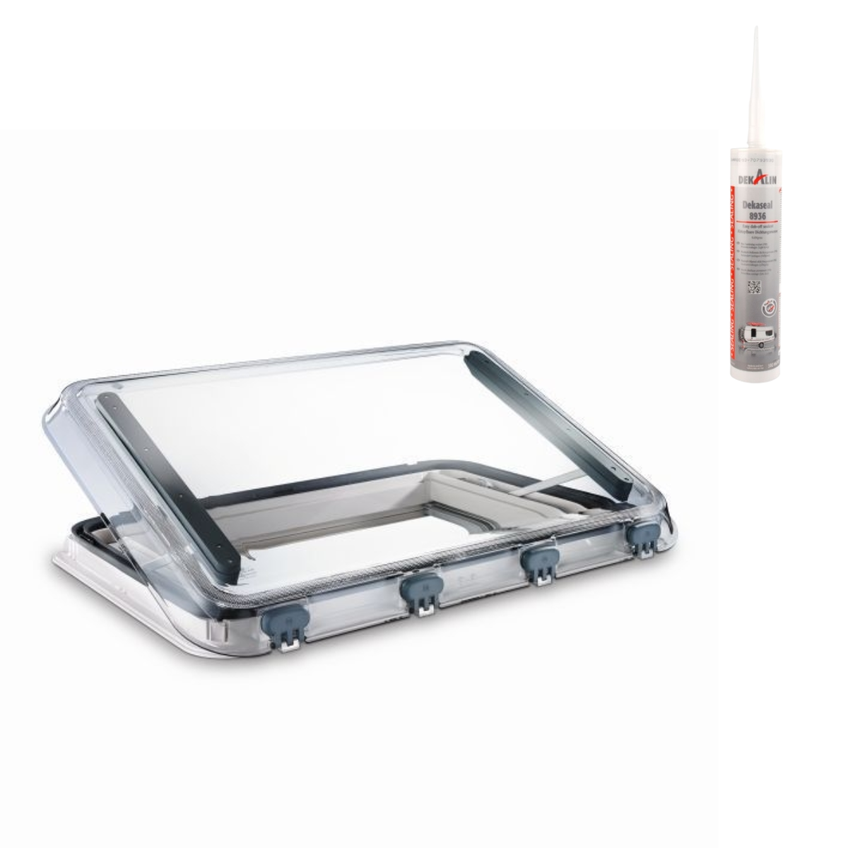 DOMETIC HEKI 3 Plus Dachhaube 960x655 mm Dachstärke 25-32 mm ohne Bel. + DEKAseal 8936 Dichtmasse DOMETIC HEKI 3 Plus Dachhaube 960x655 mm Dachstaerke 25-32 mm ohne Bel. - DEKAseal 8936 Dichtmasse - 9104115635
