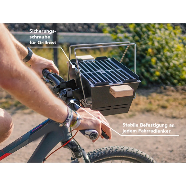 Knister Fahrradhalterung fuer Grill