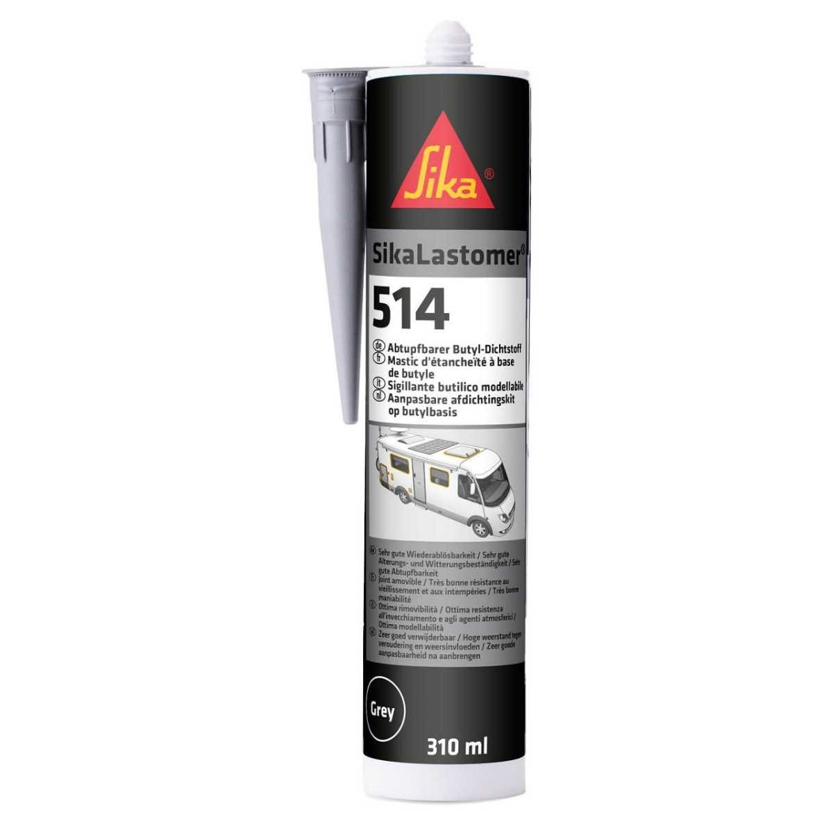 SIKA Butyldichtstoff SikaLastomer - 514 Grau 310 ml - 796946