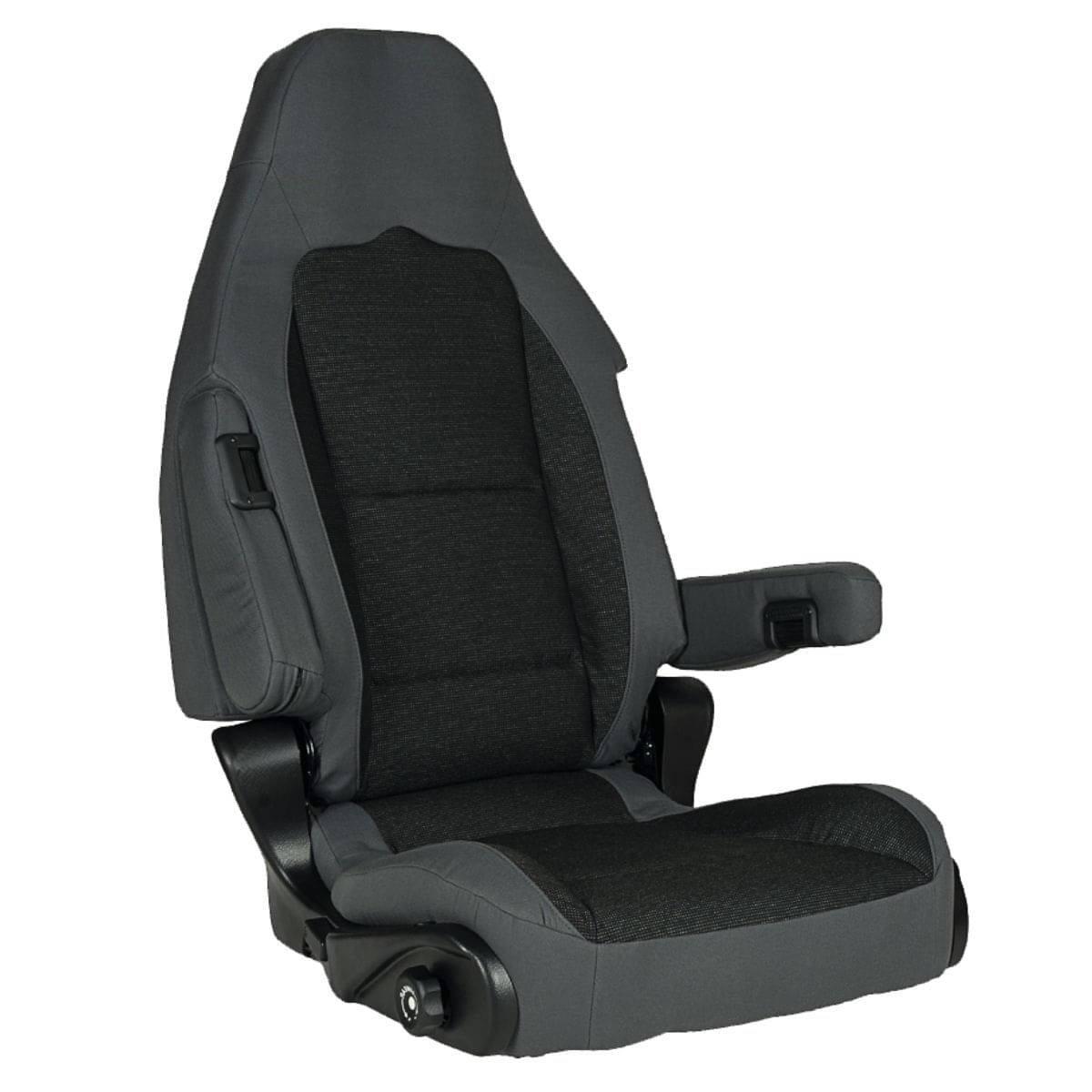 SPORTSCRAFT Pilotensitz S10.1 Farbe Tavoc 2 grau/schwarz mit Lordosenstütze + Sitzheizung Beifahrer SPORTSCRAFT Pilotensitz S10.1 Farbe Tavoc 2 grau-schwarz mit Lordosenstuetze - Sitzheizung Beifahrer - 4017305