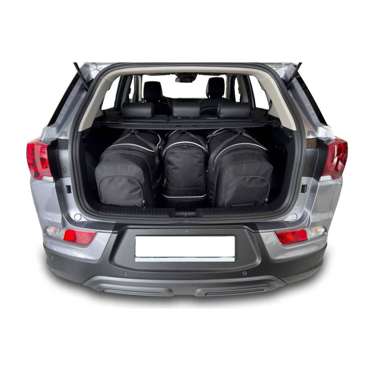 KJUST Kofferraum Taschen Set fuer SSANGYONG KORANDO ab BJ. 2019 4er-Set - 7008002