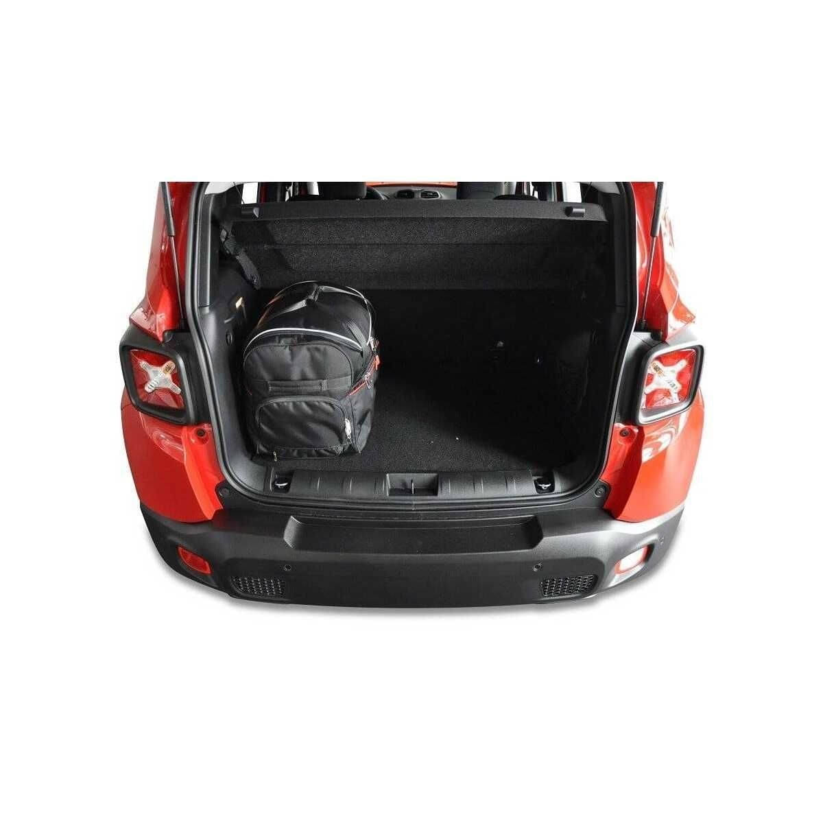 KJUST Kofferraum Taschen Set fuer JEEP RENEGADE ab Bj. 2014 4er-Set - 7021011