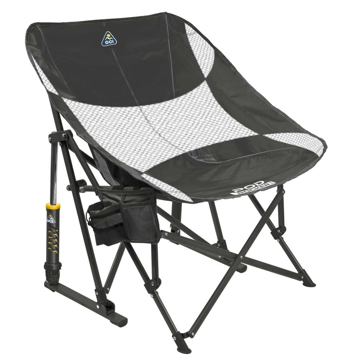 GCI faltbarer Schaukelstuhl Pod Rocker Elite Dark Charcoal - 431339