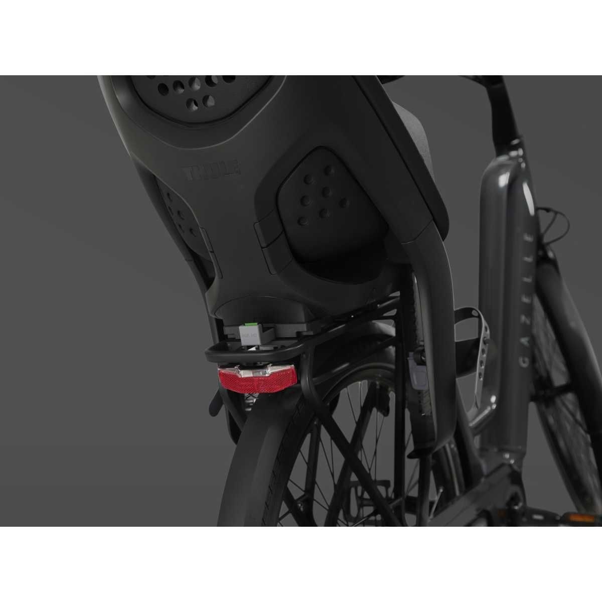 THULE Yepp 2 Maxi MIK HD Fahrradkindersitz Gepaecktraeger Black - 12021401