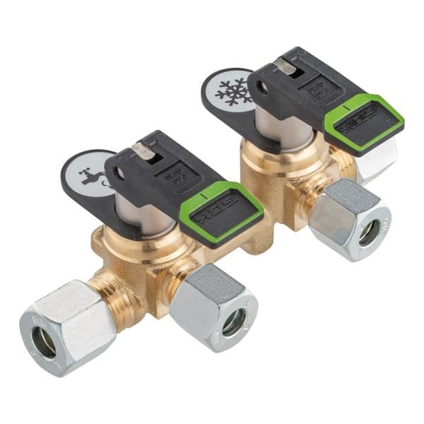GOK Verteilerblock Typ KSV-AB2 lang mit RVS 8 mm x 2xRVS 8 mm x RVS 8 mm