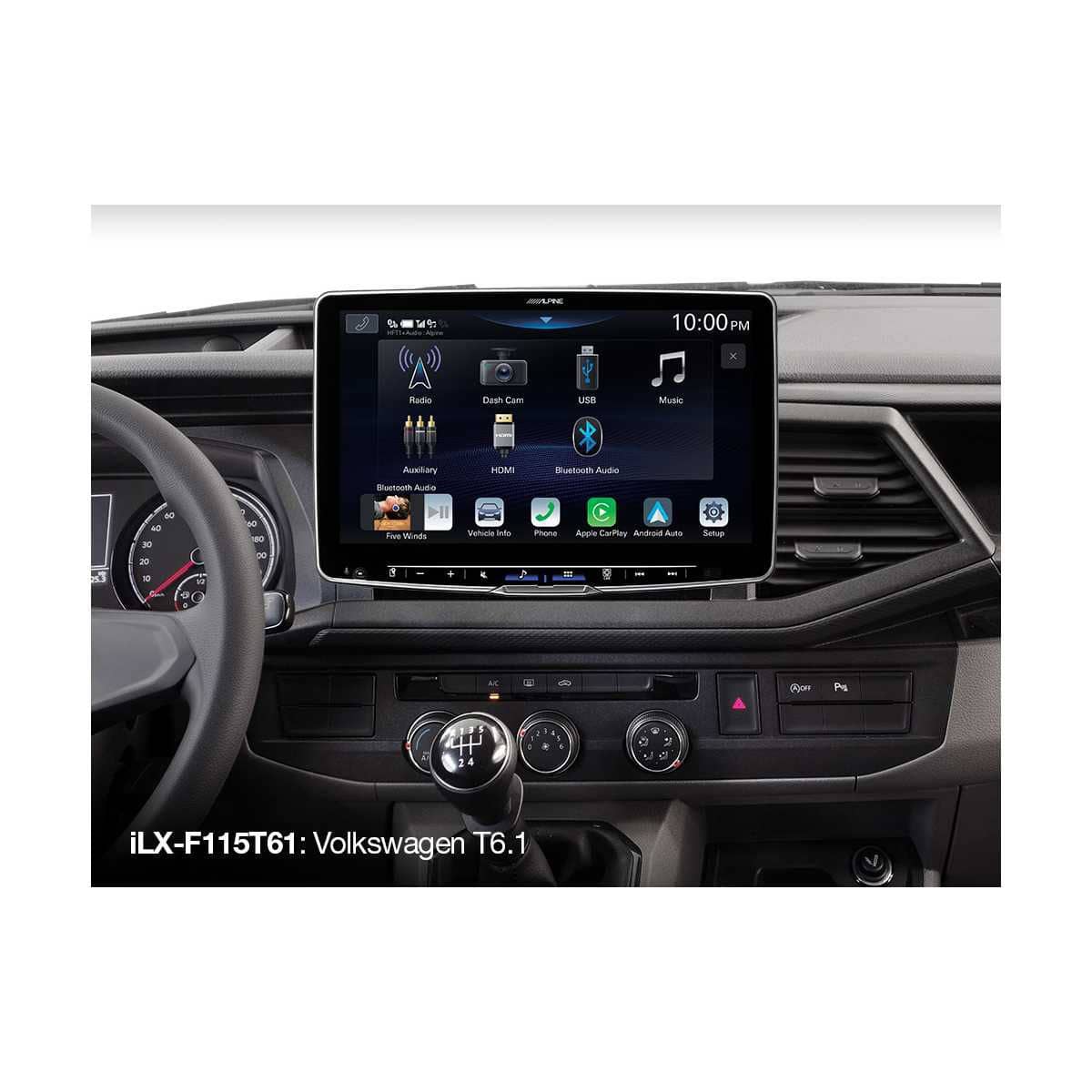 ALPINE HALO 11 Digital-Media-Station VW T6.1 iLX-F115T61-SET