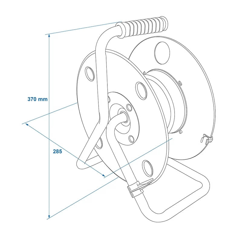 ProPlus Kabeltrommel leer - 373812