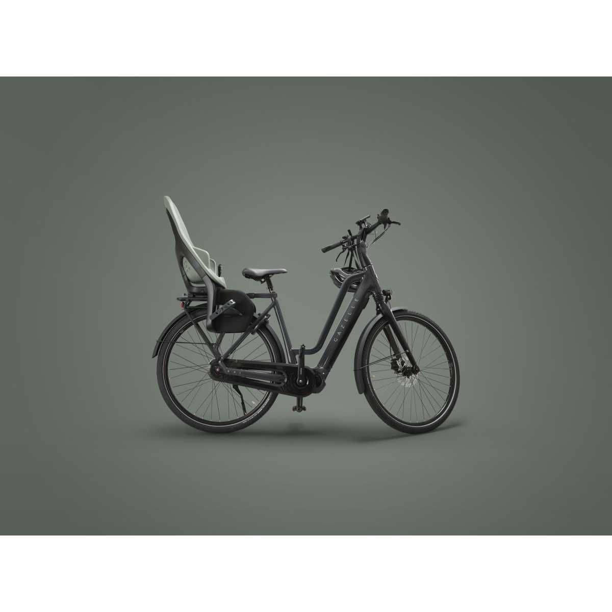 THULE Yepp 2 Maxi MIK HD Fahrradkindersitz Gepaecktraeger Agave - 12021405