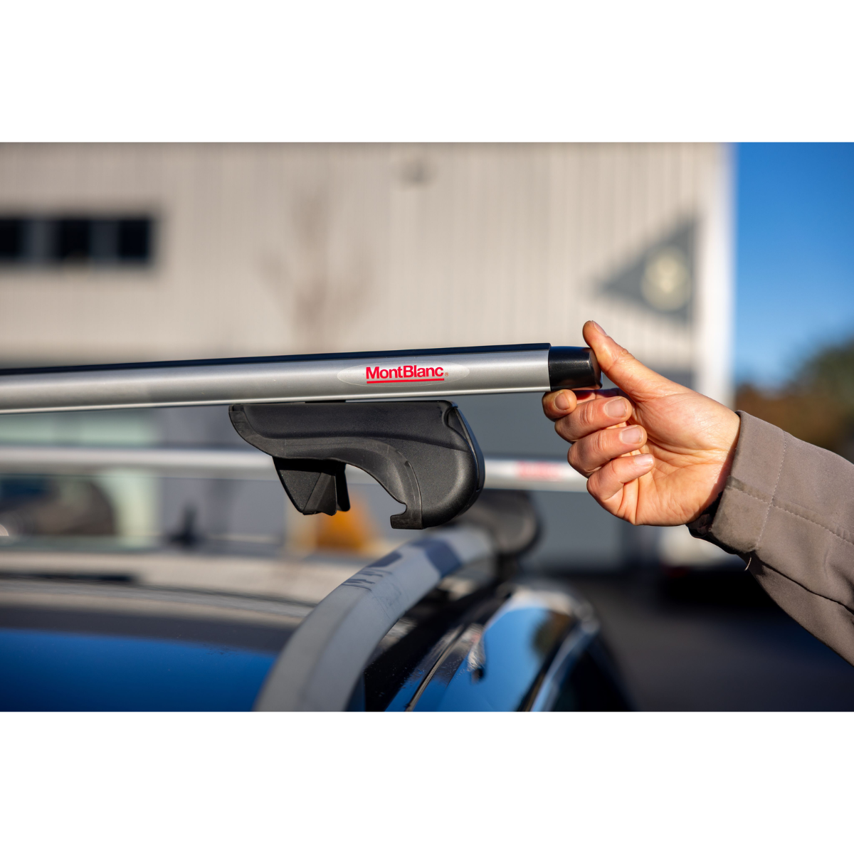 Mont Blanc Dachtraegersystem fuer offene Dachreling Activa Readyfit 102 Alu - 241691