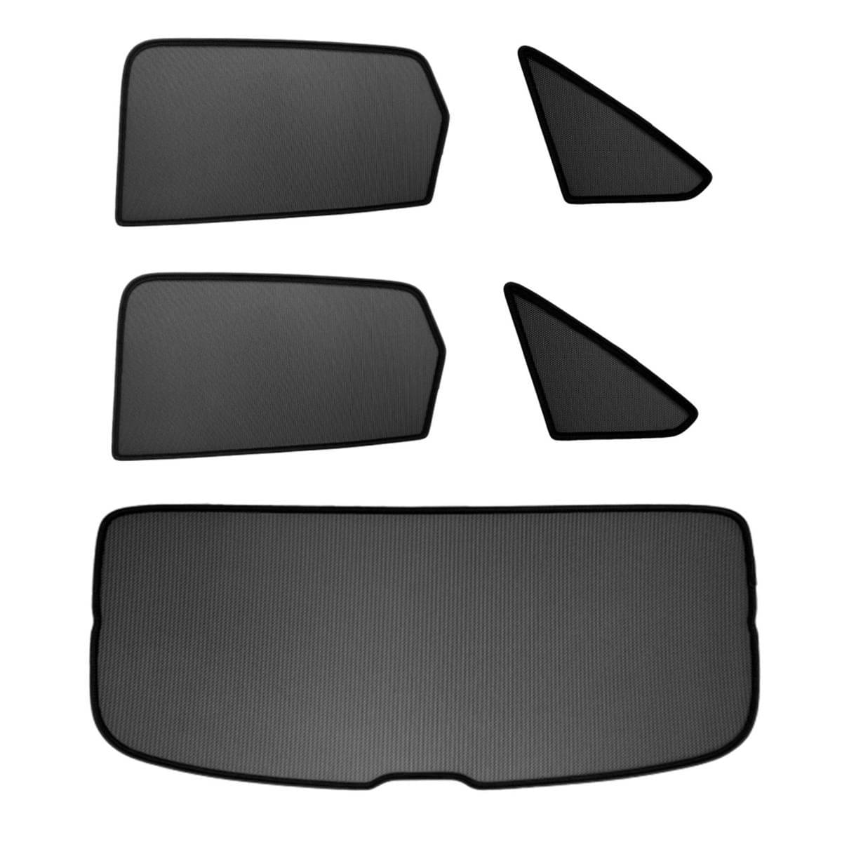 WINDESA SunClip Sonnenschutz - Sichtschutz VW Taigo ab Bj. 2021 Set ABC - sun-10424abc