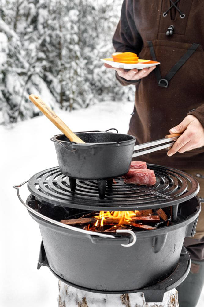 PETROMAX Feuertopf ft1 Dutch Oven mit Fuessen ft1