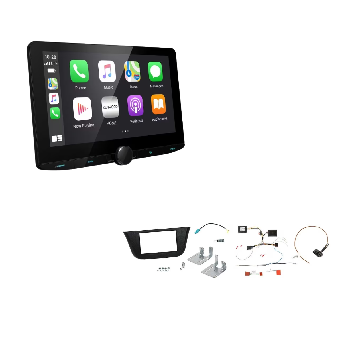 KENWOOD DMX9720XDS-CAMPER inkl- Installations-Kit mit LFB fuer Iveco Daily ab Bj. 2019