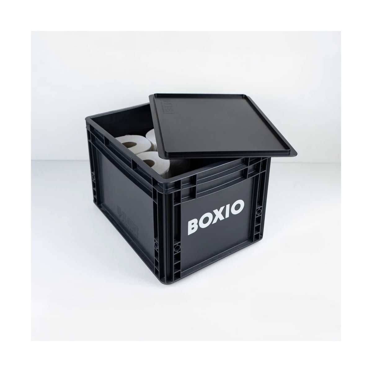 BOXIO - SOLO Standard Eurobox im BOXIO-Design 40x30x28 cm BOXIO - SOLO Standard Eurobox im BOXIO-Design 40x30x28 cm - BOX-SOL-BL-403027-10