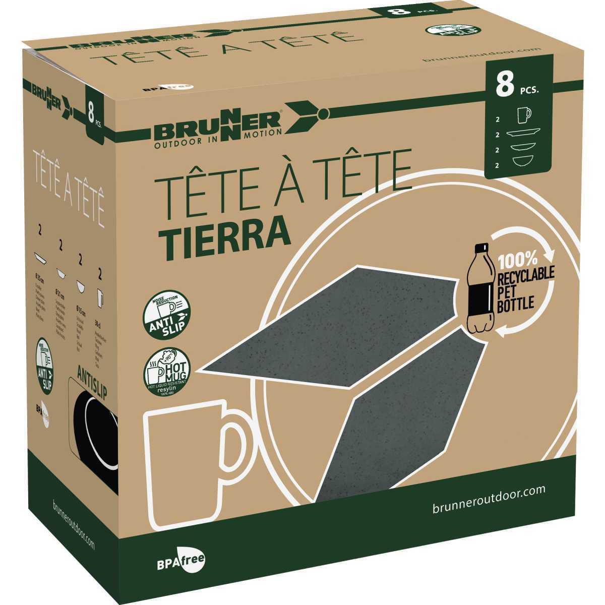 BRUNNER Tierra Forest Tete-a-Tete Geschirrset 8-tlg - 0830143N.C14