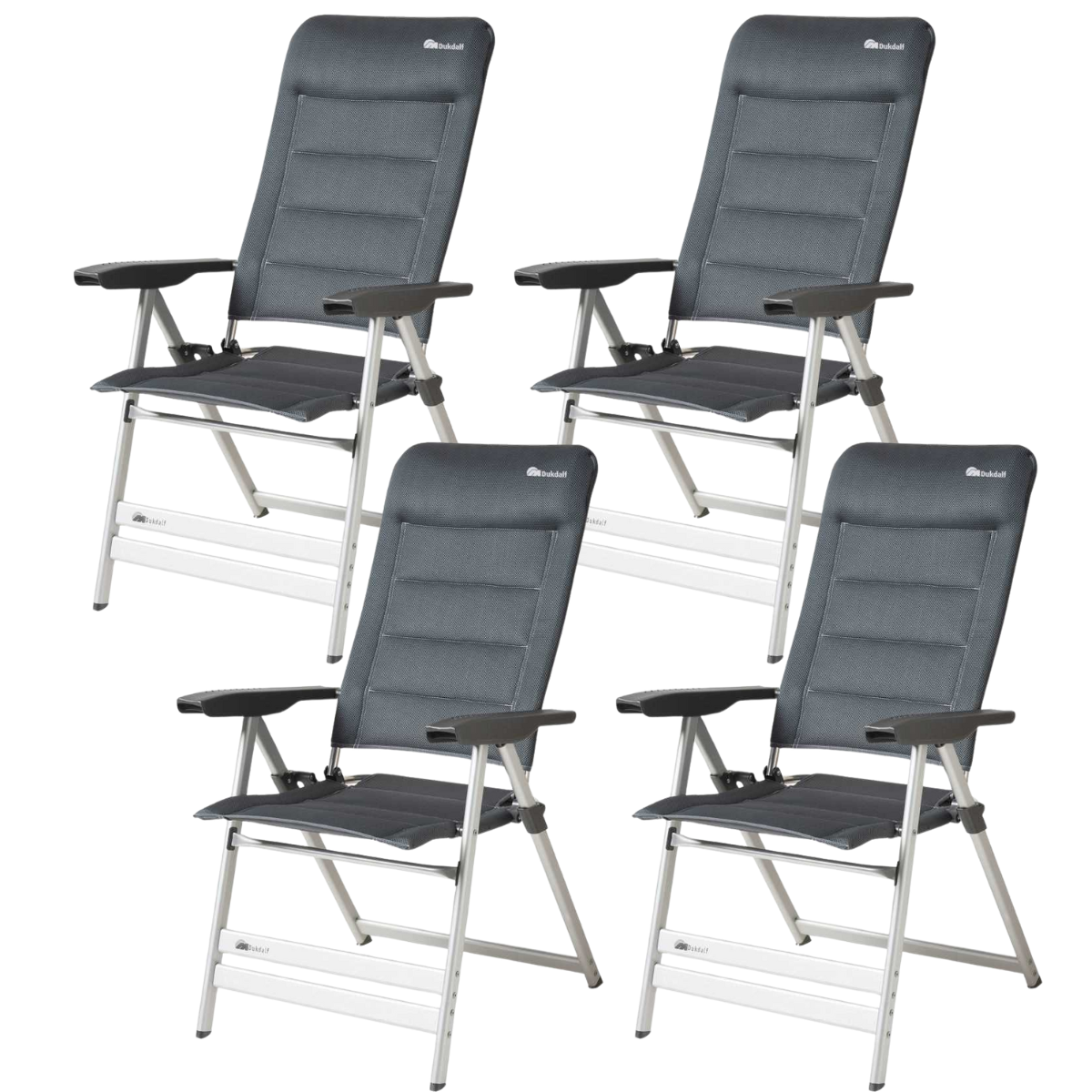 DUKDALF Stuhl Sublime 3D Mesh anthrazit 4er-Set - 41-13-8800.4