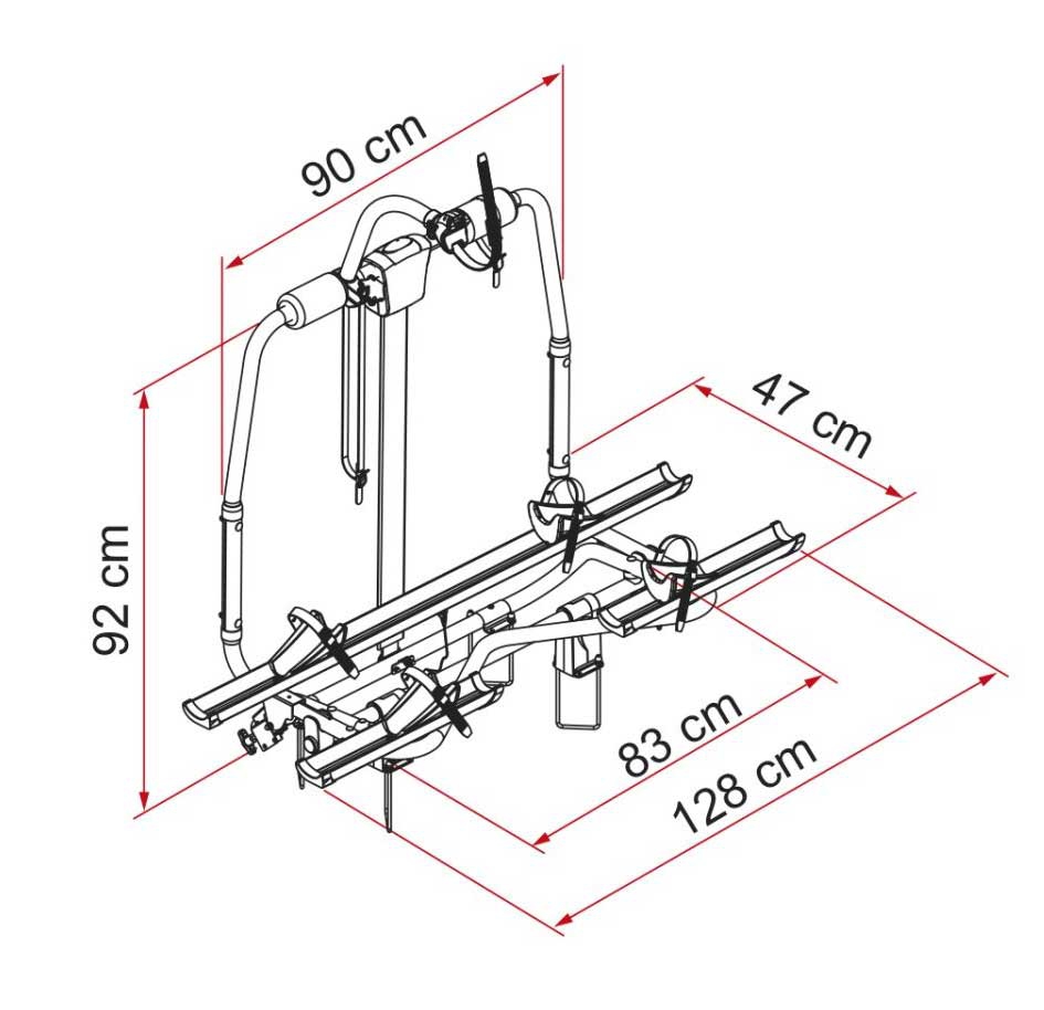 FIAMMA Carry-Bike Caravan Active Deichseltraeger Modell 2023 02096-05-