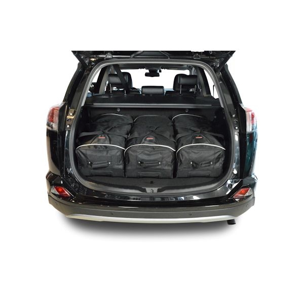 Car Bags T10901S TOYOTA RAV4 IV Hybrid -XA40- Bj- 13-18 Reisetaschen Set- Auf Ihr Auto massgeschneidert- Das Original