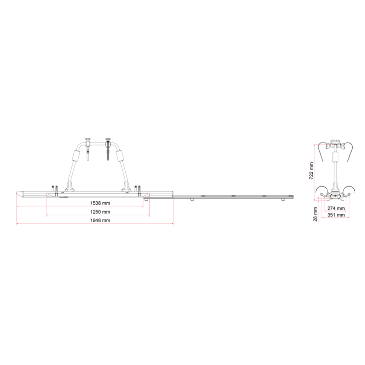FIAMMA Carry Bike Garage Slide Deluxe Fahrradtraeger - 04822-06-