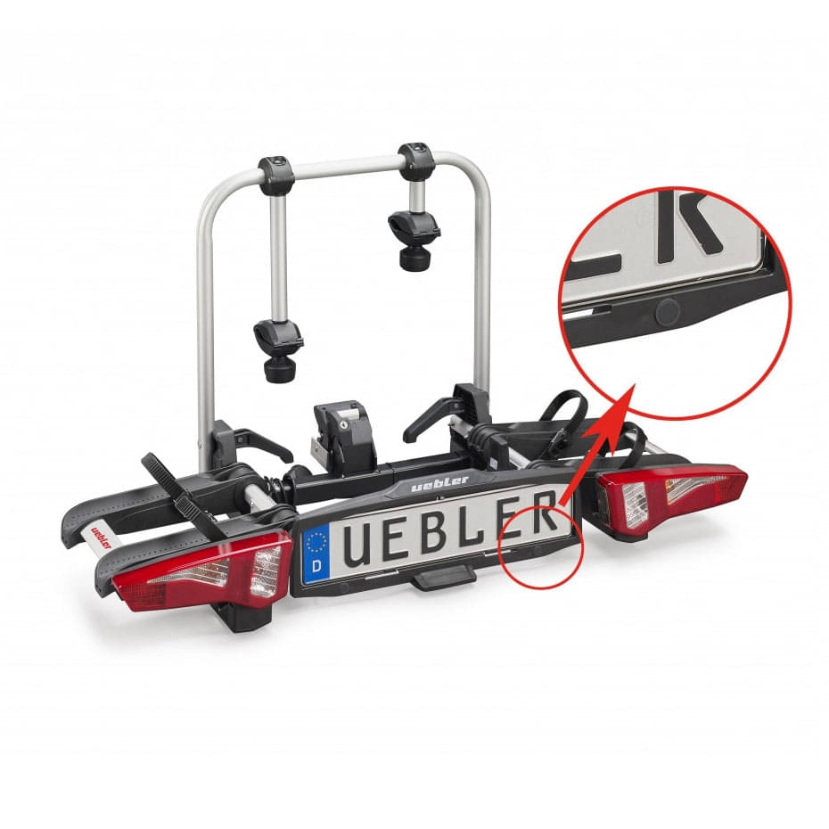 Kupplungstraeger Uebler i21 S-DC 18100-DC mit integrierter Einparkhilfe fuer 2 Fahrraeder