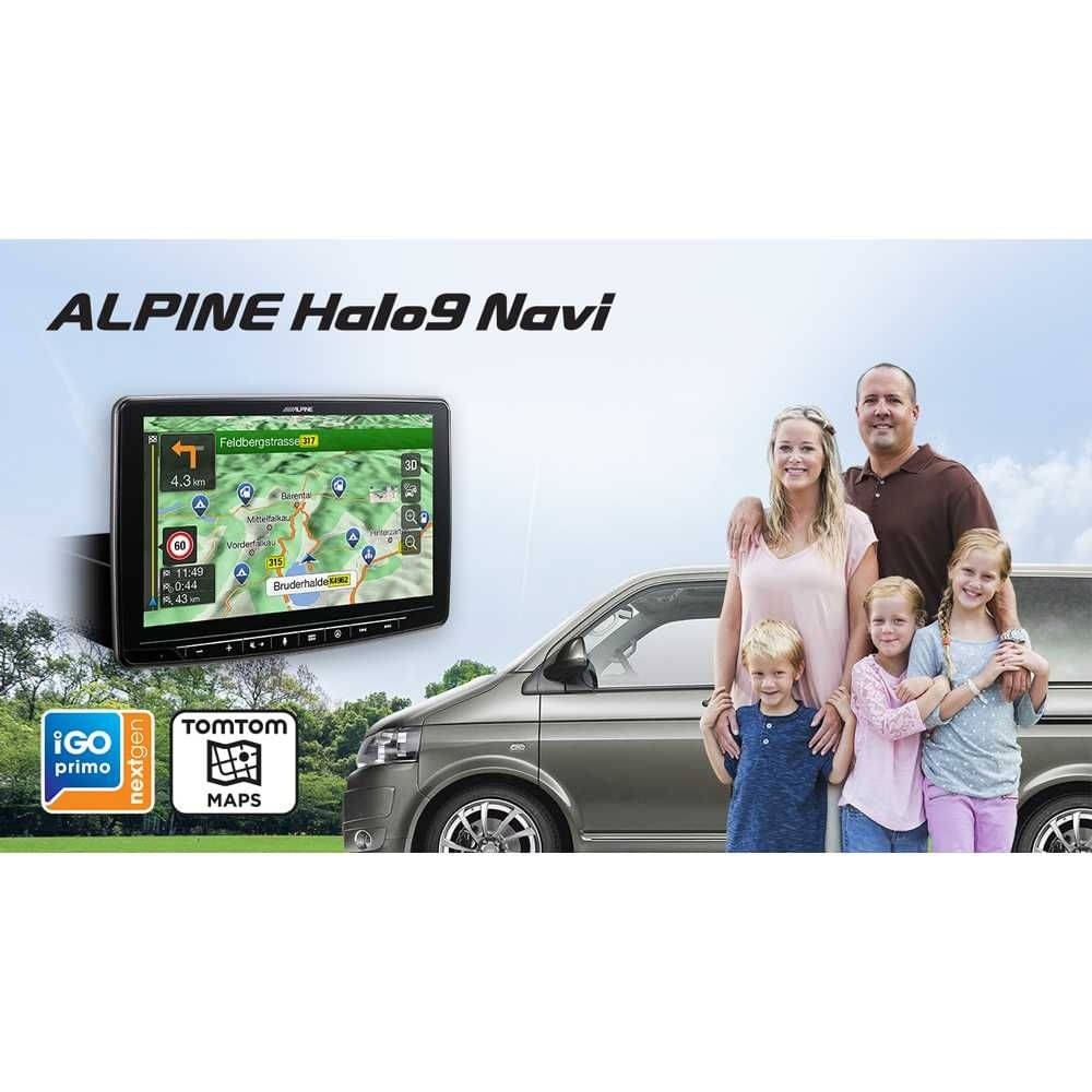 ALPINE HALO 9 Navigationssystem INE-F904D - INE-F904D