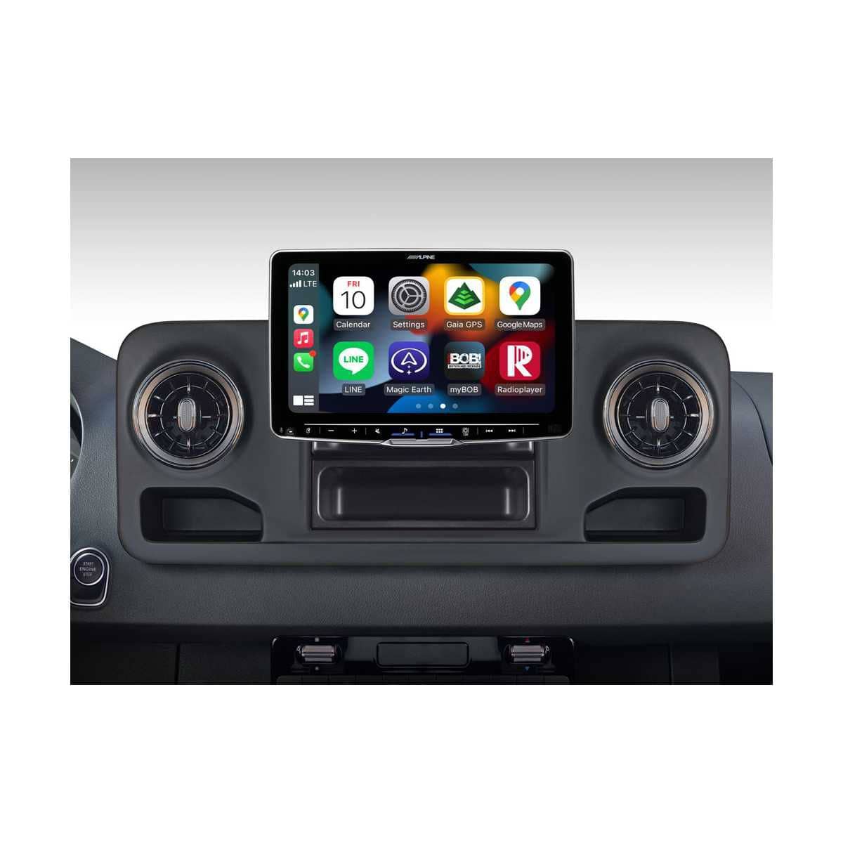 ALPINE HALO 9 Digital-Media-Station MB Sprinter 907-910 iLX-F905S907-SET
