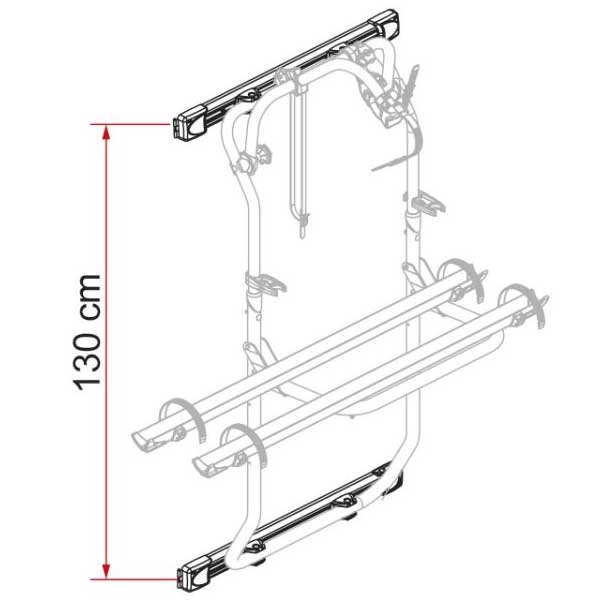 Set FIAMMA Carry Bike DJ Fahrradtraeger Fiat Ducato ab Bj. 2006 Modell 2023 02096-26--08754-01-