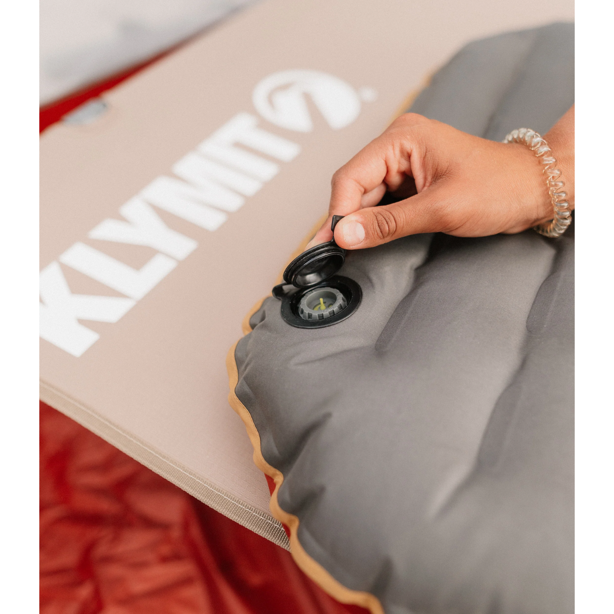 KLYMIT Insulated KLYMALOFT Regular Isomatte Rot - 06IKRD01C