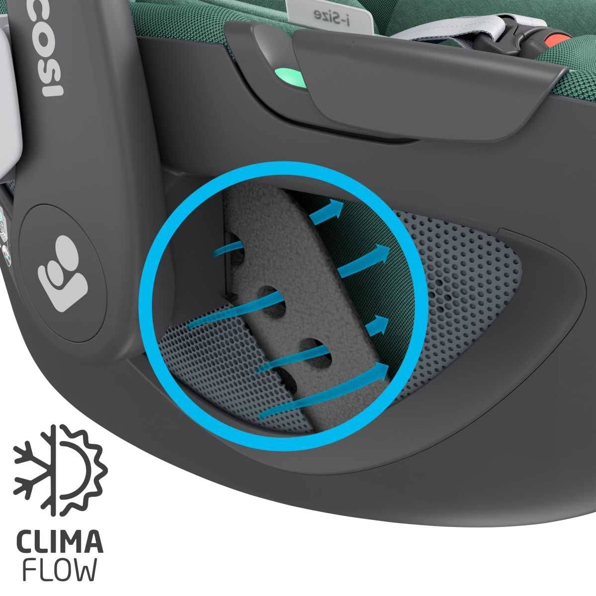 MAXI-COSI Kindersitz Babyschale PEBBLE 360 Essential Green - 8044047110