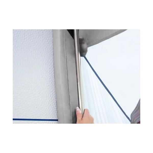 DWT aufblasbares Wohnwagen-Teilzelt Bella Air HQ 340 x 280 cm Anbauhoehe 235-250 cm - 1711060