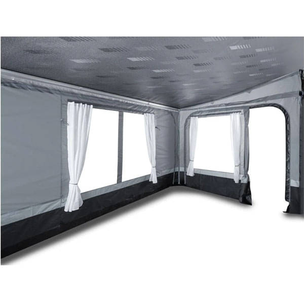 DOMETIC Markise Revo Zip 450 cm Taschenmarkise mit Vorzelt DOMETIC Revo Zip 450 Privacy Room 9103104304-9103104334