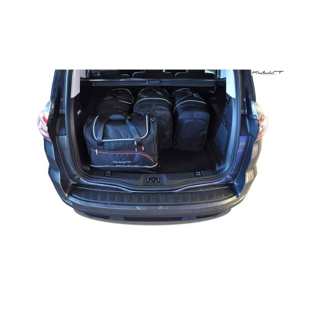 KJUST Kofferraum Taschen Set fuer FORD S-MAX ab Bj. 2015 5er-Set - 7015027