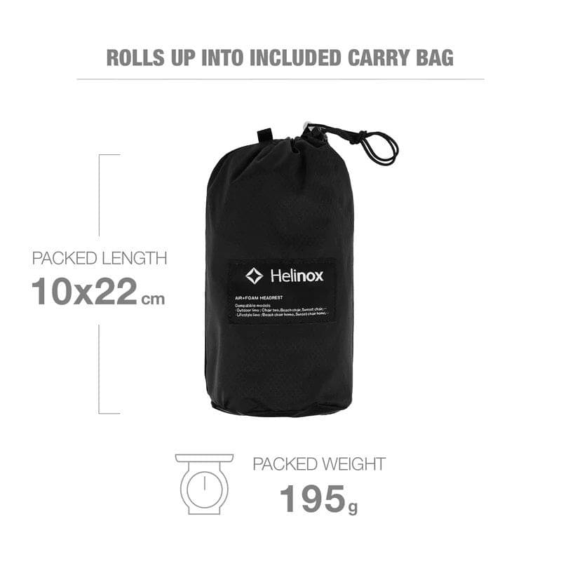 HELINOX Air - Foam Kopfpolster Black 12775R1