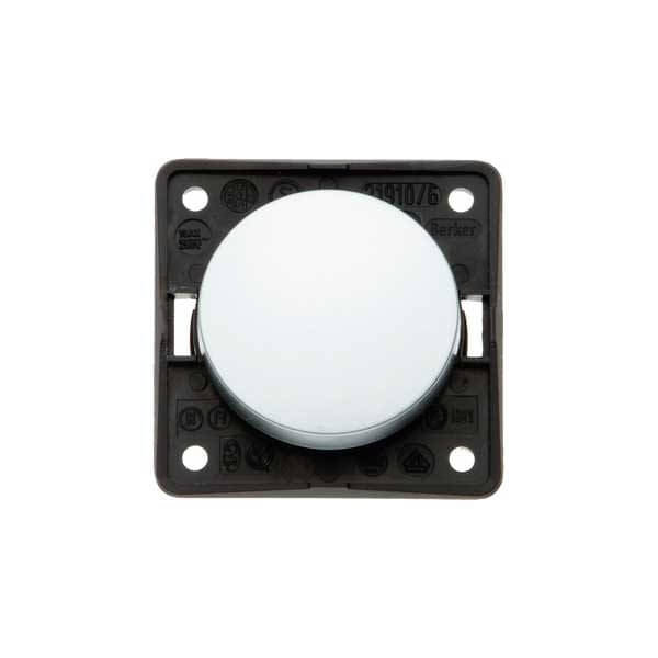 BERKER INTEGRO Flow Wechselschalter chrom matt - 9 3656 25 28