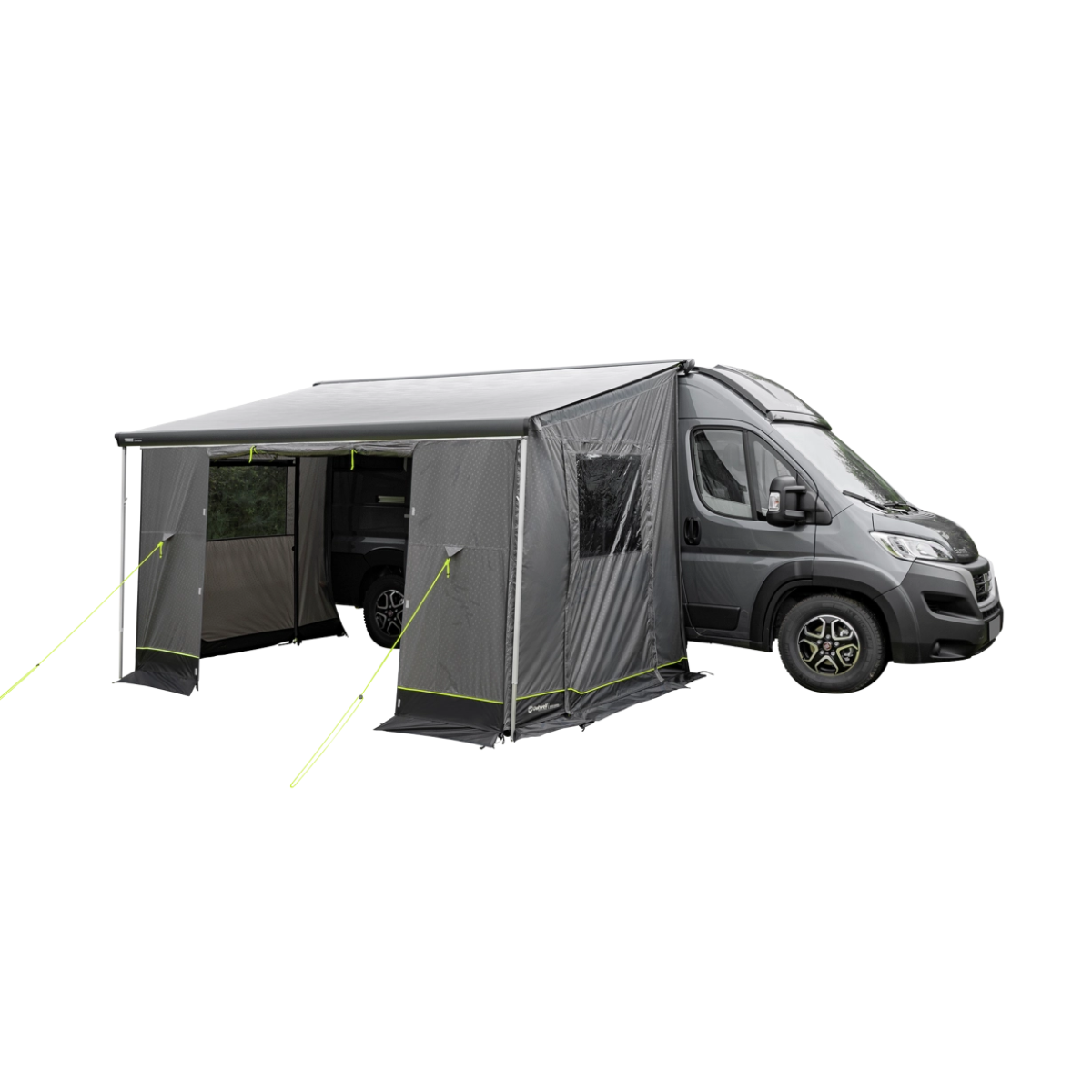 Outwell Markisenvorzelt Sideroads Awning Room inkl. Gestaengset Stahl und Teppich - 111573