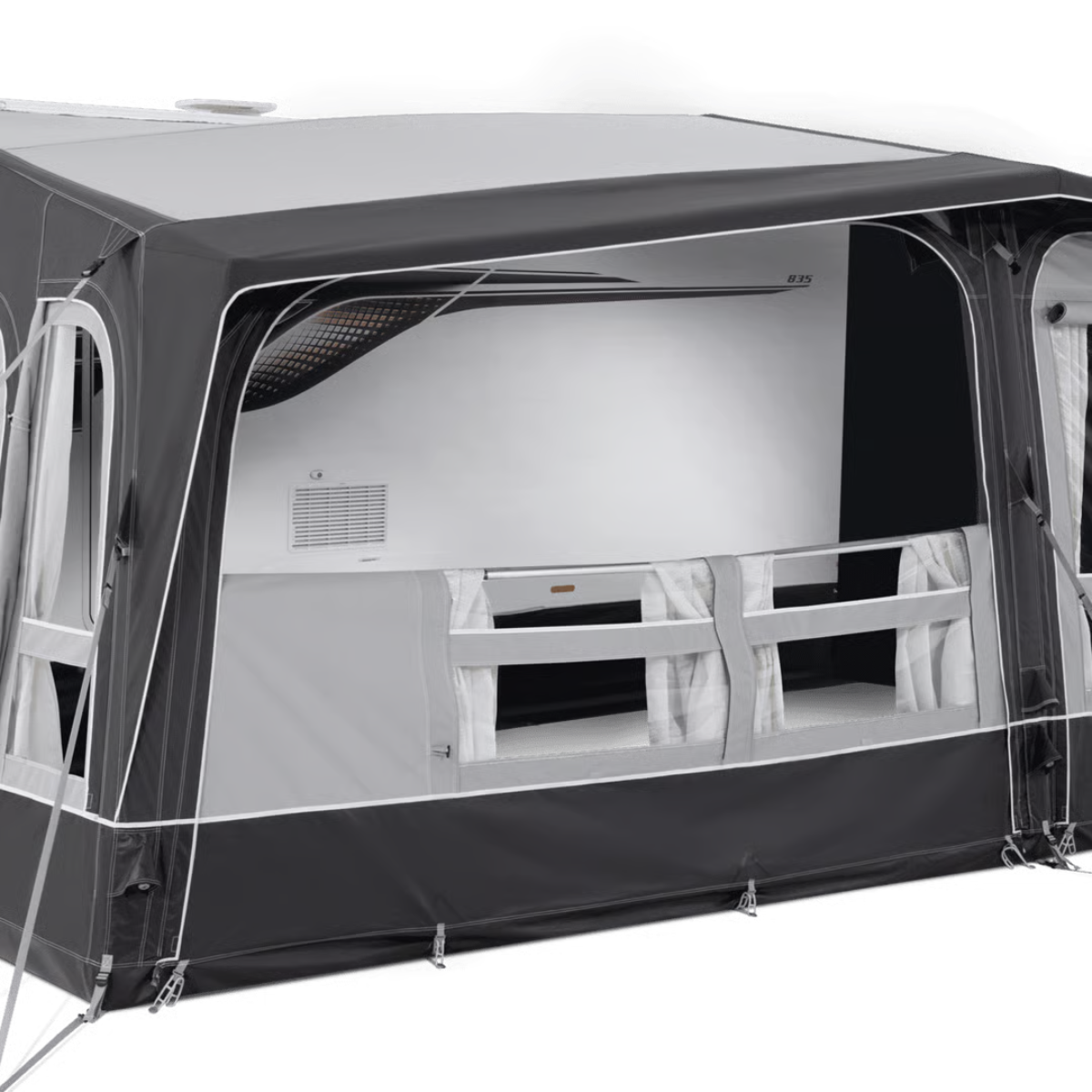 DOMETIC aufblasbares Vorzelt Residence AIR All-Season- Gr. 18- Umlaufmass 1065-1090 cm- Tiefe 275 cm - 9120002138