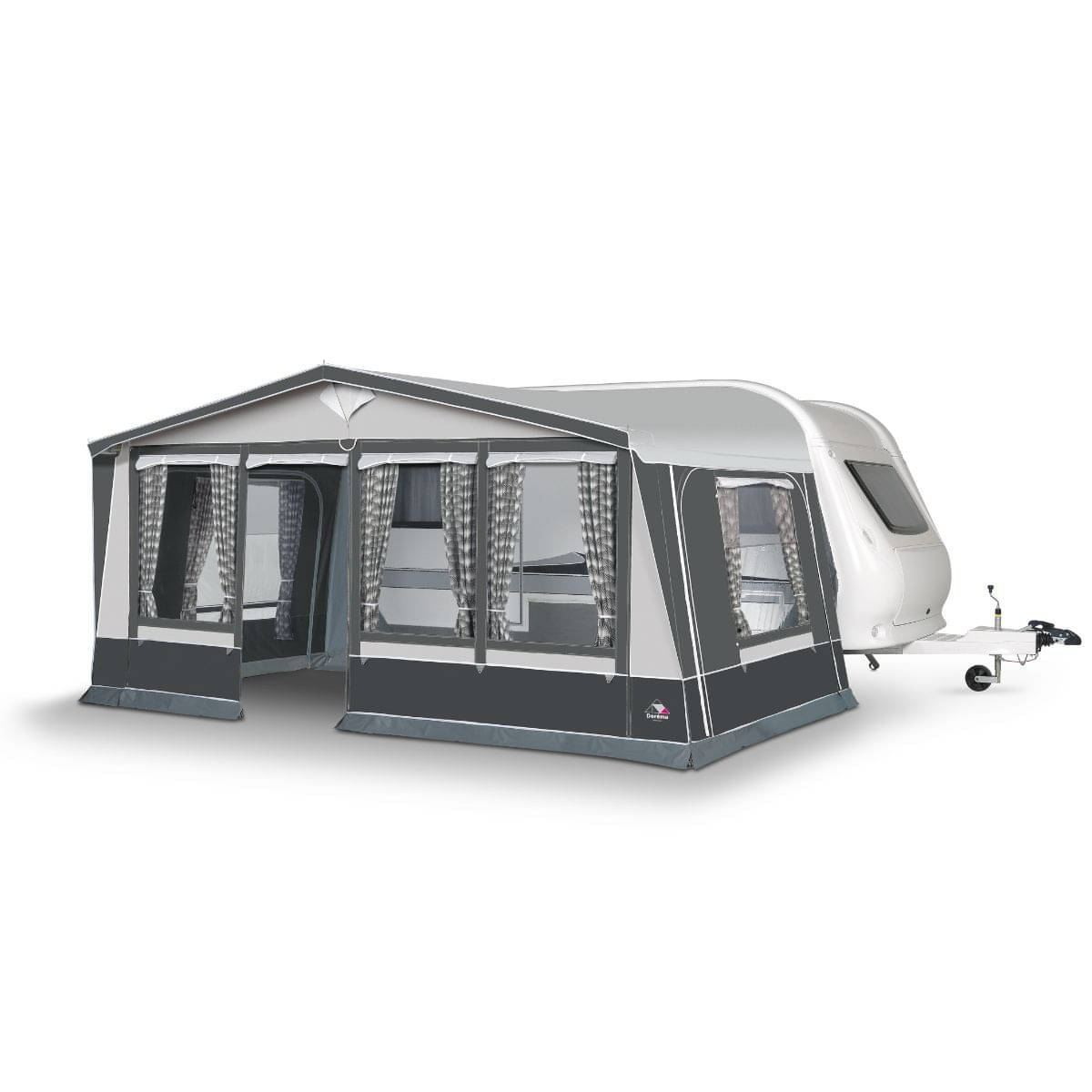 DOREMA Wohnwagen-Vorzelt IBIZA XL DELUXE- Gr. 16- Umlauf 1025 - 1050 cm- Tiefe 270 cm- ohne Gestaenge - 11476